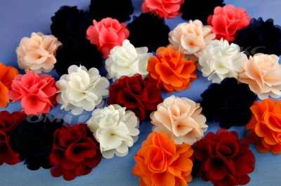 Цветы декоративные пришивные - купить в Нижнекамске. Цена: 28.53 руб.