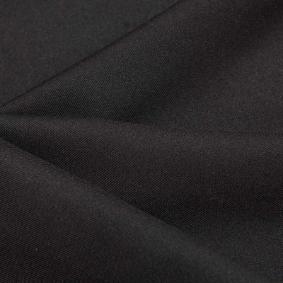 Ткань костюмная 21010 2044, 225 гр/м2, шир.150см, цвет черный - купить в Нижнекамске. Цена 390.73 руб.