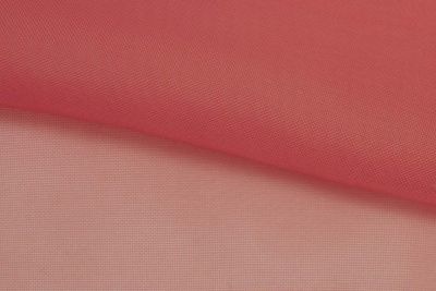 Портьерный капрон 15-1621, 47 гр/м2, шир.300см, цвет т.розовый - купить в Нижнекамске. Цена 137.27 руб.
