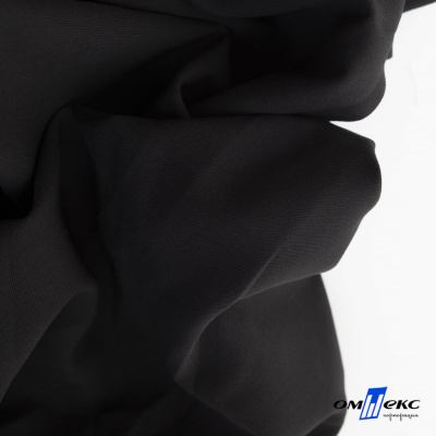 Ткань костюмная "Фабио" 80% P, 16% R, 4% S, 245 г/м2, шир.150 см, цв-черный #1 - купить в Нижнекамске. Цена 470.17 руб.