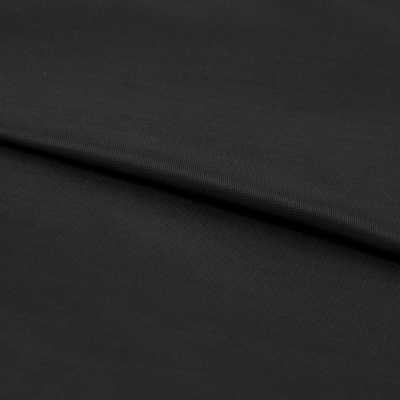 Ткань подкладочная Таффета, 48 гр/м2, шир.150см, цвет чёрный - купить в Нижнекамске. Цена 54.64 руб.