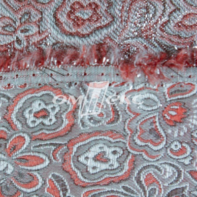 Ткань костюмная жаккард, 135 гр/м2, шир.150см, цвет красный№12 - купить в Нижнекамске. Цена 441.92 руб.
