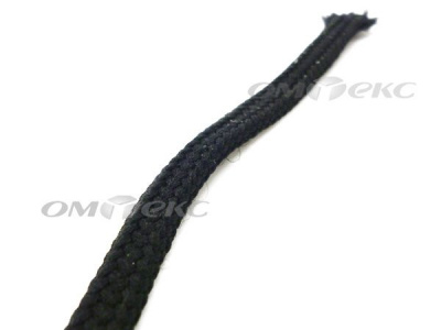 Шнурки т.3 200 см черн - купить в Нижнекамске. Цена: 21.69 руб.