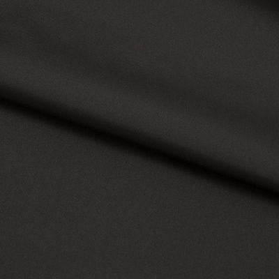 Курточная ткань Дюэл Middle (дюспо), WR PU Milky, Black/Чёрный 80г/м2, шир. 150 см - купить в Нижнекамске. Цена 123.45 руб.