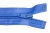 Спиральная молния Т5 260, 50 см, автомат, цвет голубой - купить в Нижнекамске. Цена: 13.41 руб.