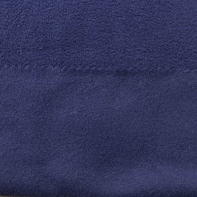 Флис DTY 19-3920, 180 г/м2, шир. 150 см, цвет т.синий - купить в Нижнекамске. Цена 646.04 руб.