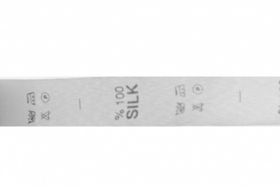 Состав и уход за тк.100% Silk (4000 шт) - купить в Нижнекамске. Цена: 737.09 руб.