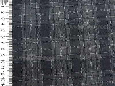 Ткань костюмная клетка 25235 2003, 185 гр/м2, шир.150см, цвет серый/сер - купить в Нижнекамске. Цена 