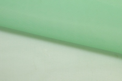 Портьерный капрон 13-6009, 47 гр/м2, шир.300см, цвет св.зелёный - купить в Нижнекамске. Цена 143.68 руб.