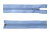 Спиральная молния Т5 351, 40 см, автомат, цвет св.голубой - купить в Нижнекамске. Цена: 13.03 руб.