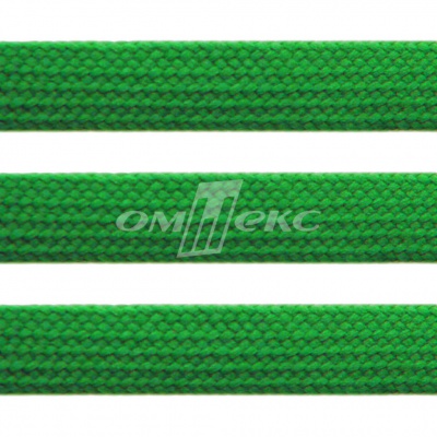 Шнур 15мм плоский (100+/-1м) №16 зеленый - купить в Нижнекамске. Цена: 10.21 руб.