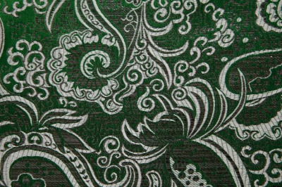 Ткань костюмная жаккард, 135 гр/м2, шир.150см, цвет зелёный№4 - купить в Нижнекамске. Цена 441.94 руб.