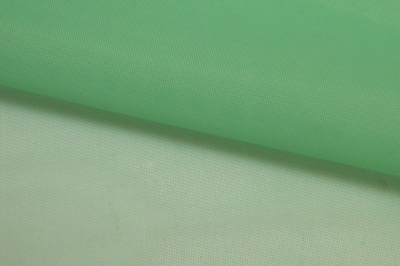 Портьерный капрон 15-6123, 47 гр/м2, шир.300см, цвет св.зелёный - купить в Нижнекамске. Цена 137.27 руб.