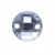 Стразы пришивные акриловые арт.#34/5 - "Кристал", 8 мм - купить в Нижнекамске. Цена: 0.69 руб.