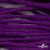 Шнур плетеный d-6 мм, круглый 70% хлопок 30% полиэстер, уп.90+/-1 м, цв.1084-фиолет - купить в Нижнекамске. Цена: 588 руб.