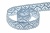 Тесьма кружевная 0621-1346А, шир. 13 мм/уп. 20+/-1 м, цвет 132-голубой - купить в Нижнекамске. Цена: 569.26 руб.