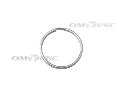 Кольцо металлическое d-20 мм, цв.-никель - купить в Нижнекамске. Цена: 3.19 руб.