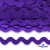 Тесьма вьюнчик 0381-0050, 5 мм/упак.33+/-1м, цвет 9530-фиолетовый - купить в Нижнекамске. Цена: 107.26 руб.