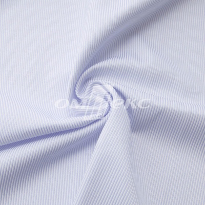 Ткань сорочечная Пула, 115 г/м2, 58% пэ,42% хл, шир.150 см, цв.1-голубой, (арт.107) - купить в Нижнекамске. Цена 306.69 руб.