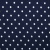 Креп стрейч Амузен, 85 г/м2, 19-3920 (т.синий)/белый крупный горох, шир.150 см - купить в Нижнекамске. Цена 220.50 руб.