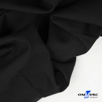Ткань костюмная "Матте" 80% P, 16% R, 4% S, 170 г/м2, шир.150 см, цв-черный #1 - купить в Нижнекамске. Цена 376.70 руб.