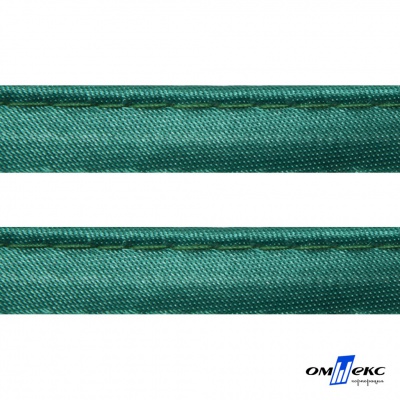 Кант атласный 140, шир. 12 мм (в упак. 65,8 м), цвет т.зелёный - купить в Нижнекамске. Цена: 237.16 руб.