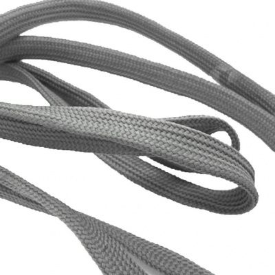 Шнурки т.5 80 см серый - купить в Нижнекамске. Цена: 16.76 руб.