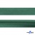 Косая бейка атласная "Омтекс" 15 мм х 132 м, цв. 056 темный зеленый - купить в Нижнекамске. Цена: 225.81 руб.