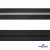 Рулонная молния с покрытием PVC спираль тип 3 (упак.270м) -черная с полосой СВО - купить в Нижнекамске. Цена: 12.74 руб.