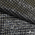 Ткань костюмная с пайетками, 100%полиэстр, 460+/-10 гр/м2, 150см #309 - цв. чёрный - купить в Нижнекамске. Цена 1 203.93 руб.