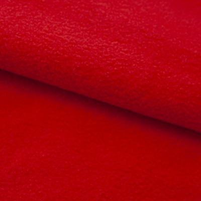 Флис DTY 18-1763, 180 г/м2, шир. 150 см, цвет красный - купить в Нижнекамске. Цена 646.04 руб.