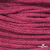 Шнур плетеный d-6 мм, 70% хлопок 30% полиэстер, уп.90+/-1 м, цв.1068-фуксия - купить в Нижнекамске. Цена: 588 руб.