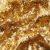 Сетка с пайетками №3, 188 гр/м2, шир.140см, цвет золотой - купить в Нижнекамске. Цена 454.12 руб.