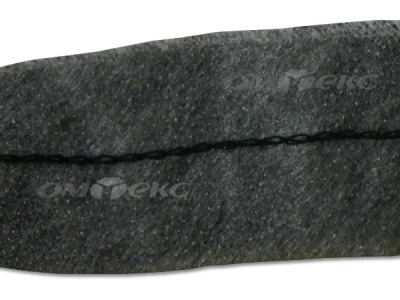 WS7225-прокладочная лента усиленная швом для подгиба 30мм-графит (50м) - купить в Нижнекамске. Цена: 16.97 руб.