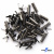 06032-Наконечник для шнура металл, отв. 4 мм, цв. тём.никель - купить в Нижнекамске. Цена: 9.60 руб.