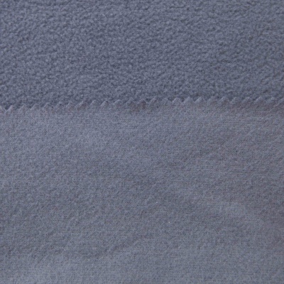 Флис DTY 18-3905, 180 г/м2, шир. 150 см, цвет т.серый - купить в Нижнекамске. Цена 646.04 руб.