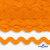 Тесьма вьюнчик 0381-0080, 8 мм/упак.33+/-1м, цвет 9511-оранжевый - купить в Нижнекамске. Цена: 107.26 руб.