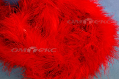 Марабу из пуха и перьев плотное/красный - купить в Нижнекамске. Цена: 218.82 руб.