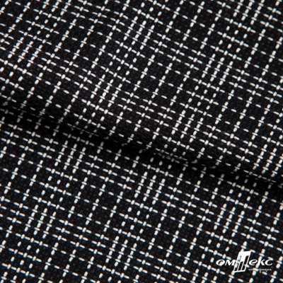 Ткань костюмная "Гарсия" 80% P, 18% R, 2% S, 335 г/м2, шир.150 см, Цвет черный - купить в Нижнекамске. Цена 669.66 руб.