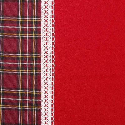 Ткань костюмная 21010 2023, 225 гр/м2, шир.150см, цвет красный - купить в Нижнекамске. Цена 394.71 руб.