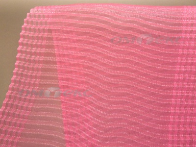 Лента капроновая "Гофре", шир. 110 мм/уп. 50 м, цвет розовый - купить в Нижнекамске. Цена: 35.60 руб.