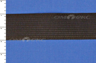 Окантовочная тесьма №216, шир. 22 мм (в упак. 100 м), цвет коричневый - купить в Нижнекамске. Цена: 271.60 руб.