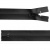 Молния водонепроницаемая PVC Т-7, 20 см, неразъемная, цвет чёрный - купить в Нижнекамске. Цена: 21.56 руб.