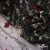 Сетка с вышивкой "Мадрид" 135 г/м2, 100% нейлон, ширина 130 см, Цвет 4/Черный - купить в Нижнекамске. Цена 980 руб.