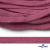 Шнур плетеный d-8 мм плоский, 70% хлопок 30% полиэстер, уп.85+/-1 м, цв.1029-розовый - купить в Нижнекамске. Цена: 735 руб.