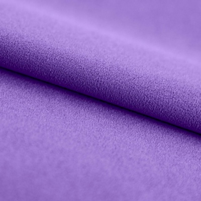 Креп стрейч Амузен 17-3323, 85 гр/м2, шир.150см, цвет фиолетовый - купить в Нижнекамске. Цена 196.05 руб.