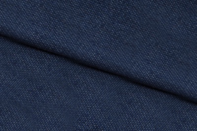 Ткань джинсовая №96, 160 гр/м2, шир.148см, цвет синий - купить в Нижнекамске. Цена 350.42 руб.