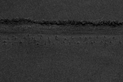 Костюмная ткань с вискозой "Флоренция", 195 гр/м2, шир.150см, цвет чёрный - купить в Нижнекамске. Цена 502.24 руб.