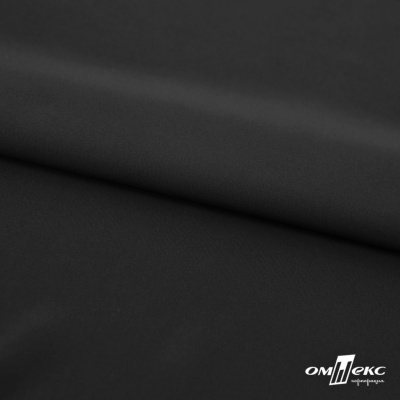 Плательная ткань "Невада", 120 гр/м2, шир.150 см, цвет чёрный - купить в Нижнекамске. Цена 254.22 руб.