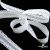 Резинка бельевая ажурная #6185, шир.16 мм, цв.белый - купить в Нижнекамске. Цена: 13.72 руб.